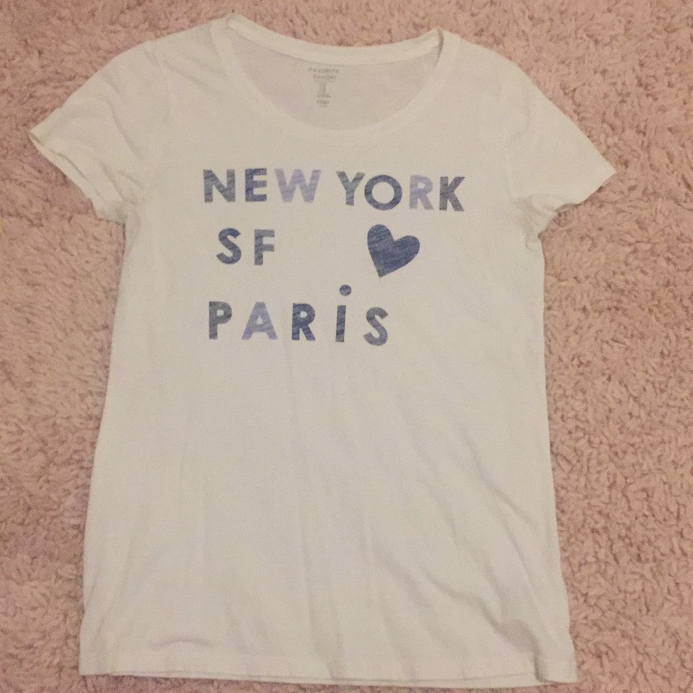 Gap graphic blue Tee